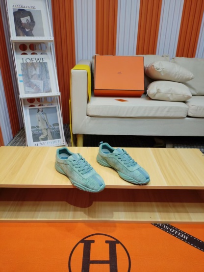 エルメス「Hermès」マスター レザースニーカー / カジュアルスニーカー