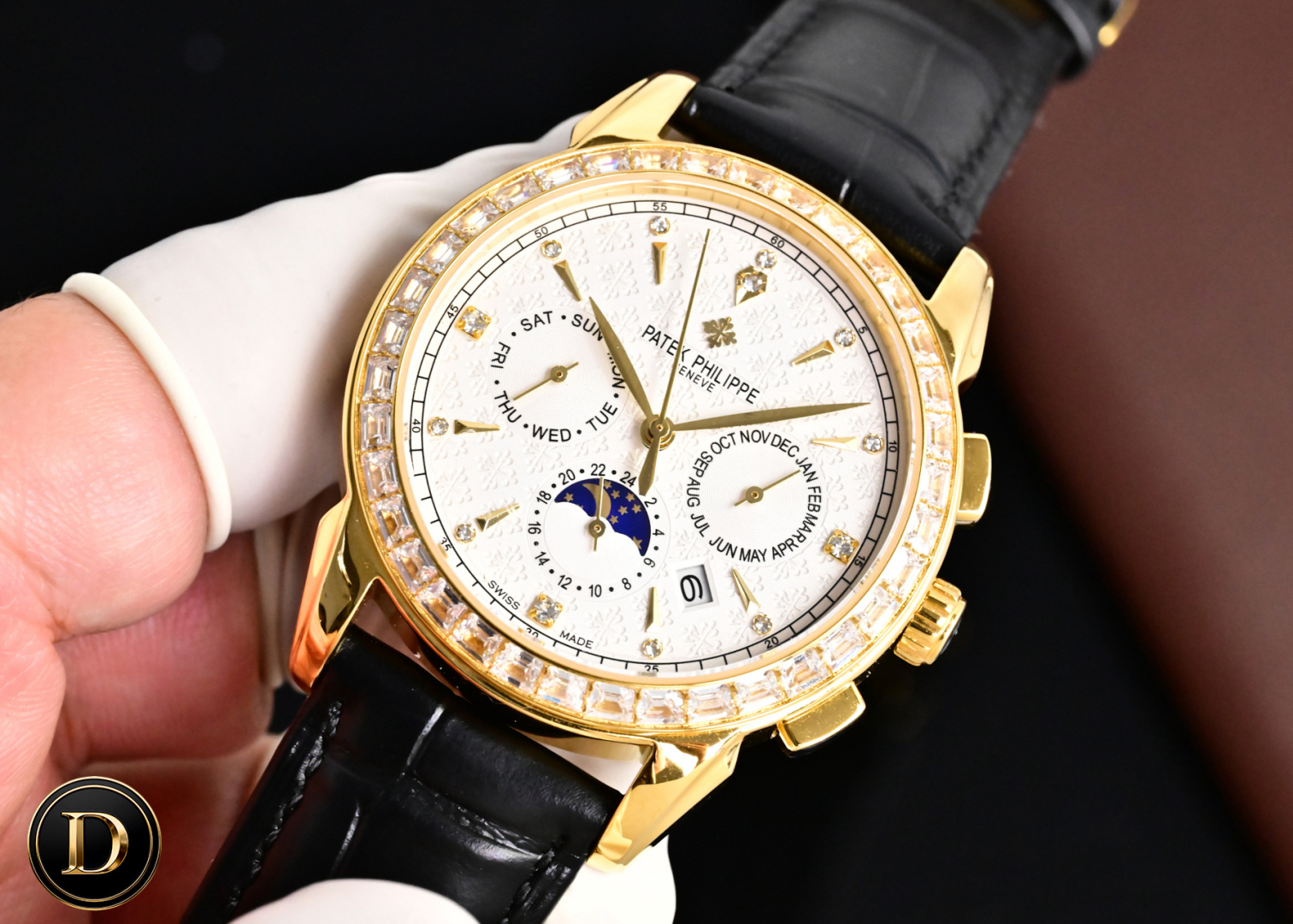 Patek Philippe パテック・フィリップ キュビトゥス スタイル グランドデイト・ムーンフェイズ / カスタムウォッチ