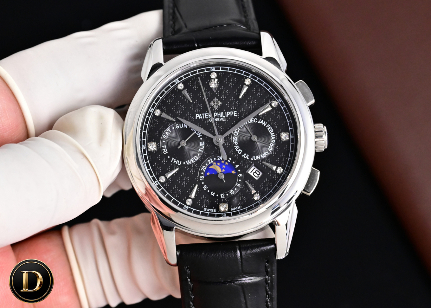 Patek Philippe パテック・フィリップ キュビトゥス スタイル グランドデイト・ムーンフェイズ / カスタムウォッチ
