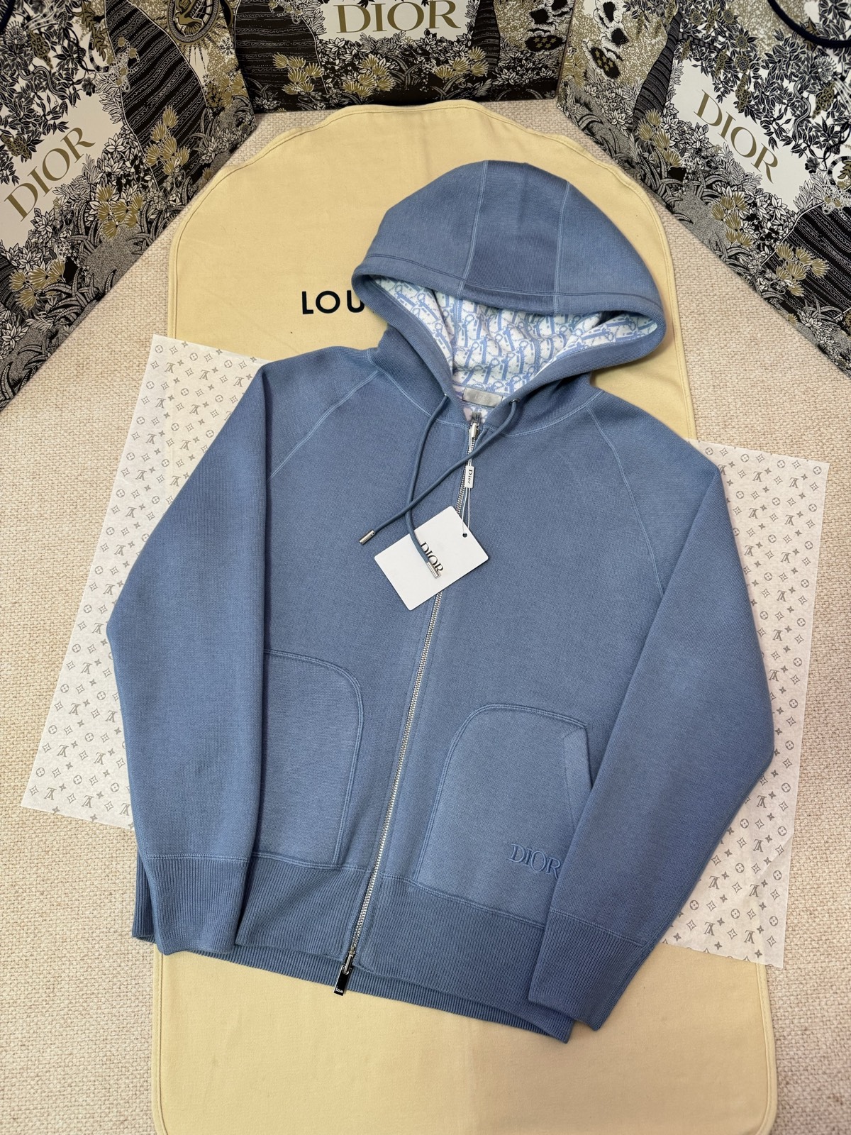 ディオール「Dior」ディオール オブリーク リバーシブル ジャカード ブルゾン / アウター