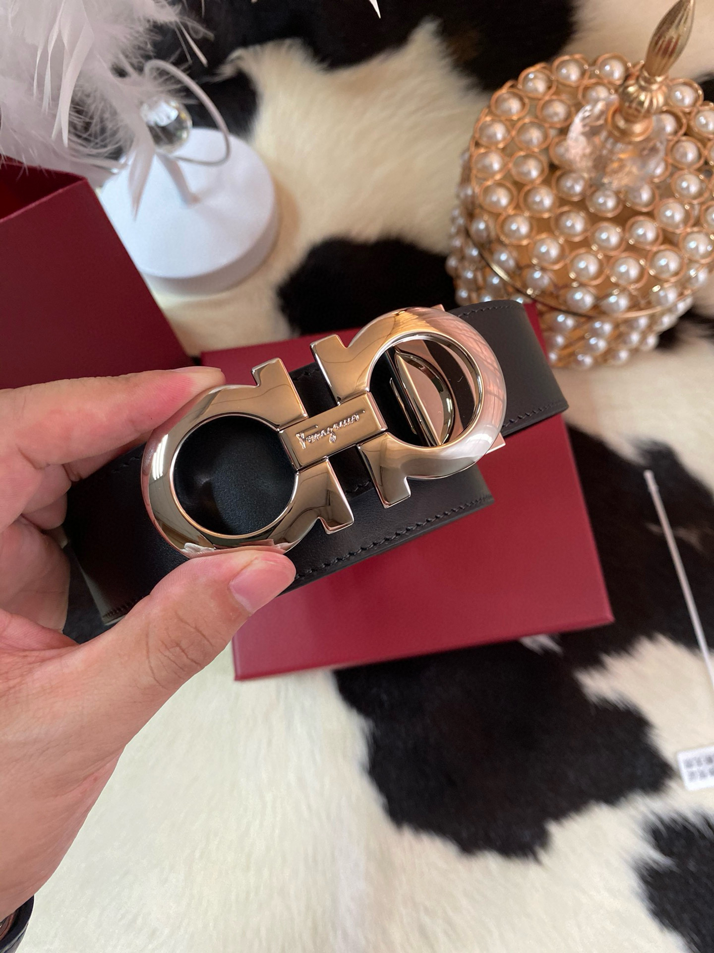 フェラガモ「Ferragamo」リバーシブルベルト