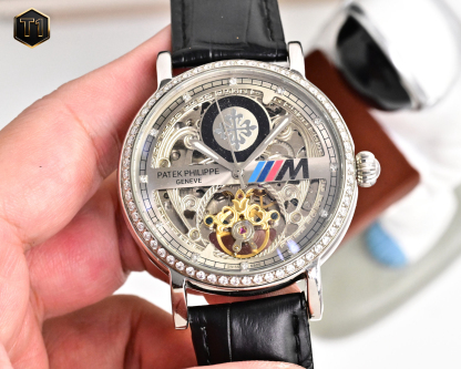 Patek Philippe パテック・フィリップ デザイン 大型テンプ メンズ オートマティックウォッチ / 機械式腕時計