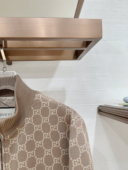 グッチ「Gucci」グッチ GGジャカード スタンドカラー ジャケット / メンズ アウター