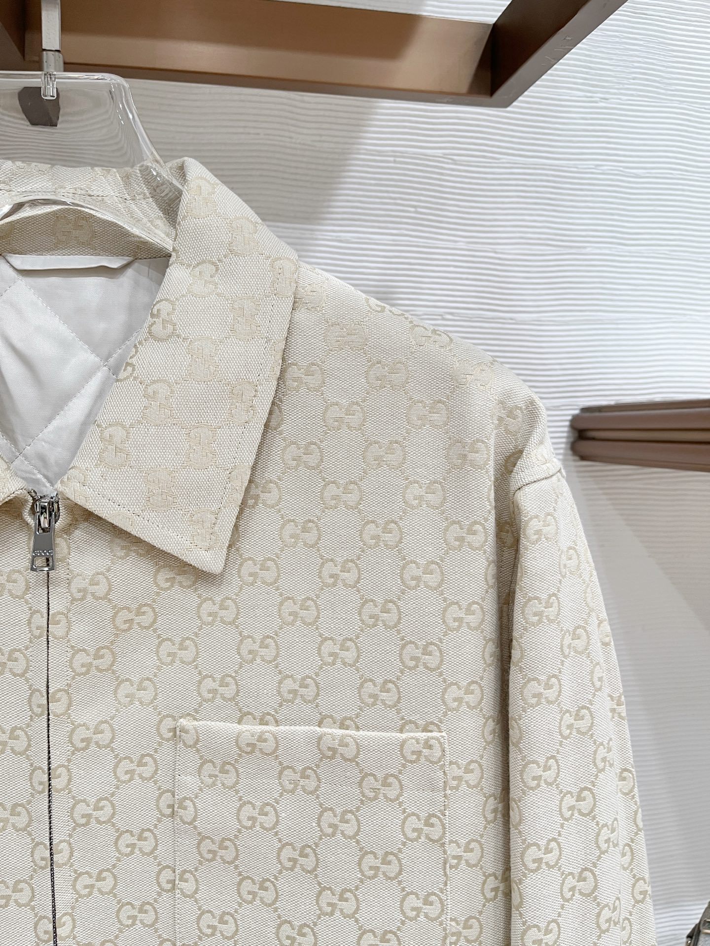 グッチ「Gucci」グッチ GGジャカード フリップカラー ジャケット / メンズ アウター
