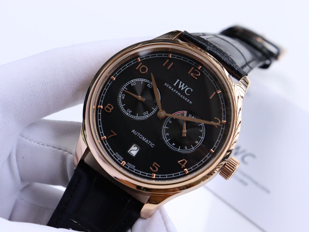 アイダブリューシー［IWC］ポルトガル シリーズ 7日間パワーリザーブ オートマティックウォッチ42MM