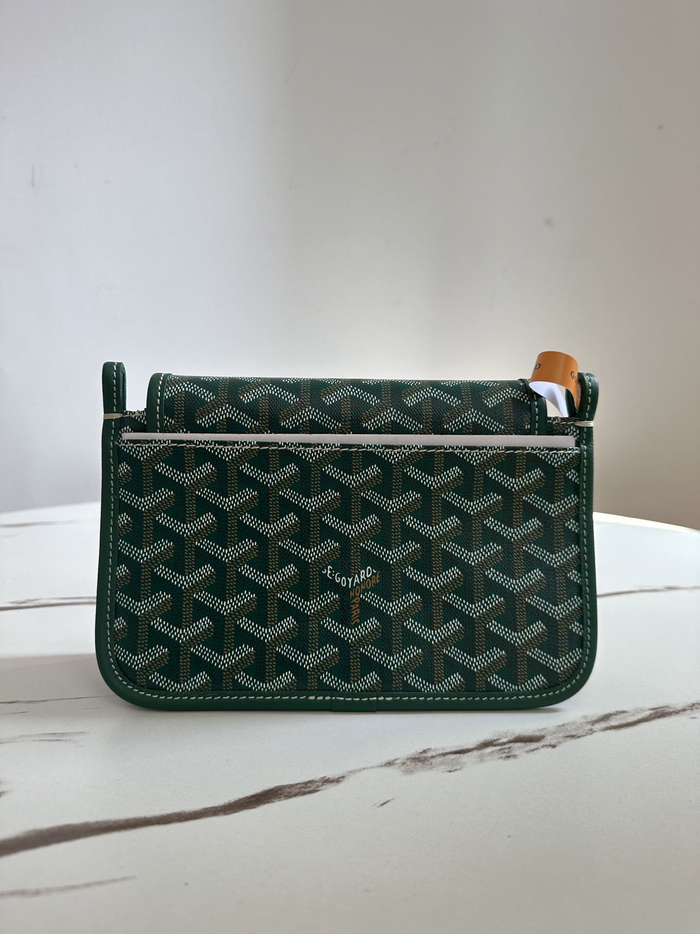 ゴヤール「Goyard」 Plume グリーン エンベロープバッグ