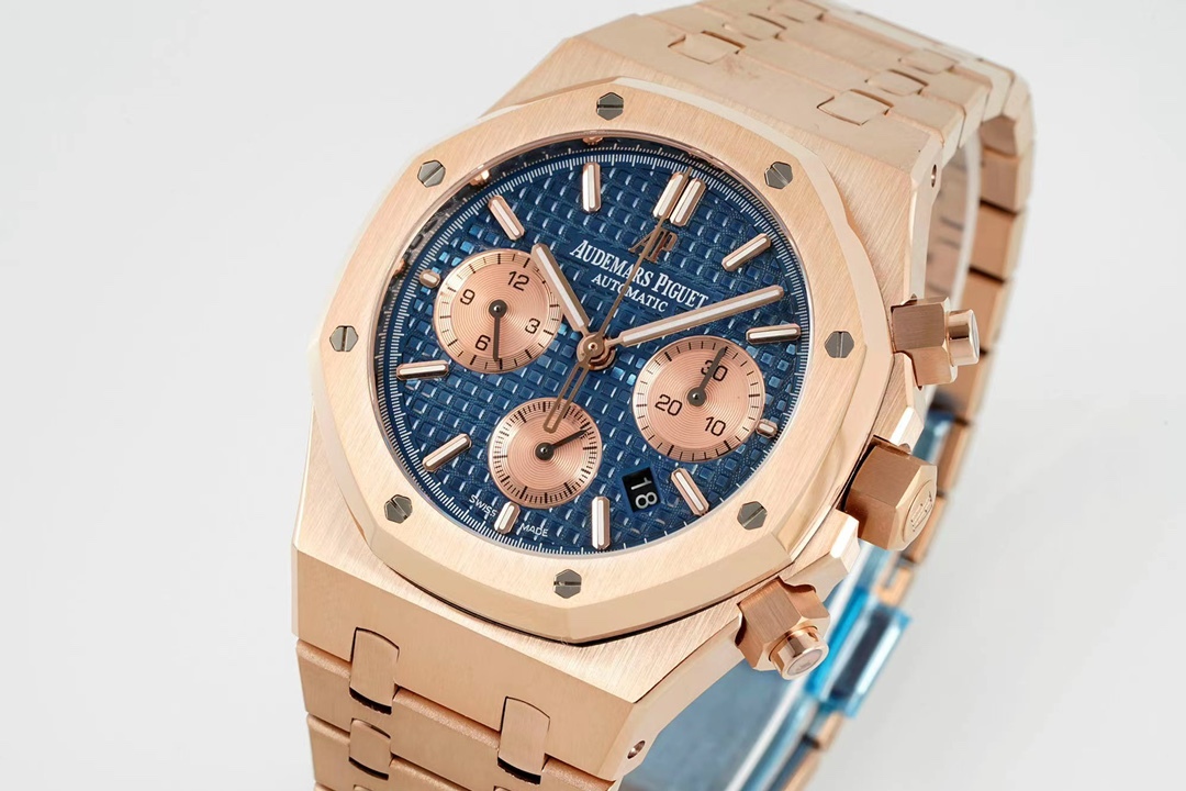 オーデマ ピゲ「Audemars Piguet」ロイヤルオーク クロノグラフ 26331OR 自動巻き腕時計 41mm「2色」