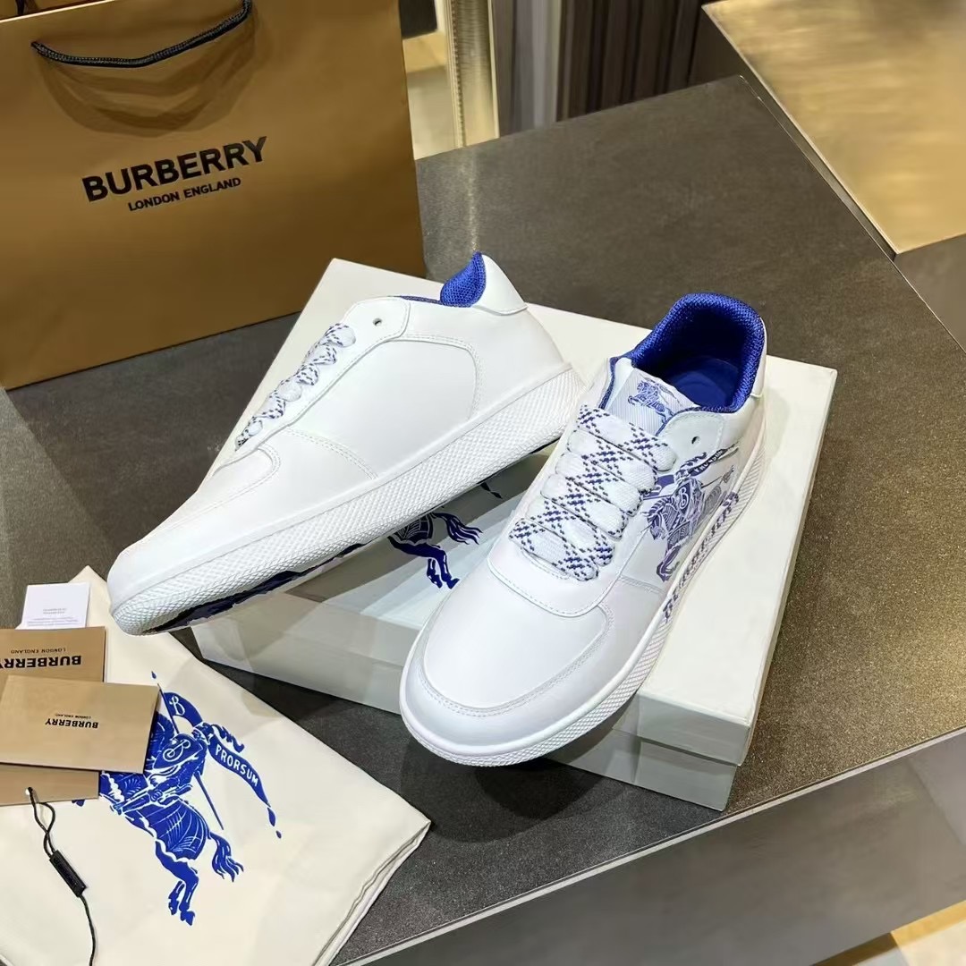 バーバリー「Burberry」アップグレード版 イタリア製 アーキテクチャースニーカー