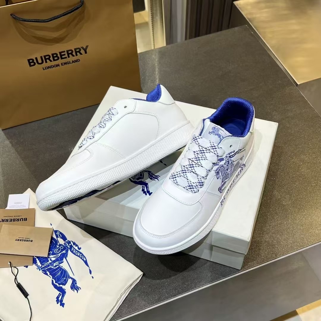 バーバリー「Burberry」アップグレード版 イタリア製 アーキテクチャースニーカー