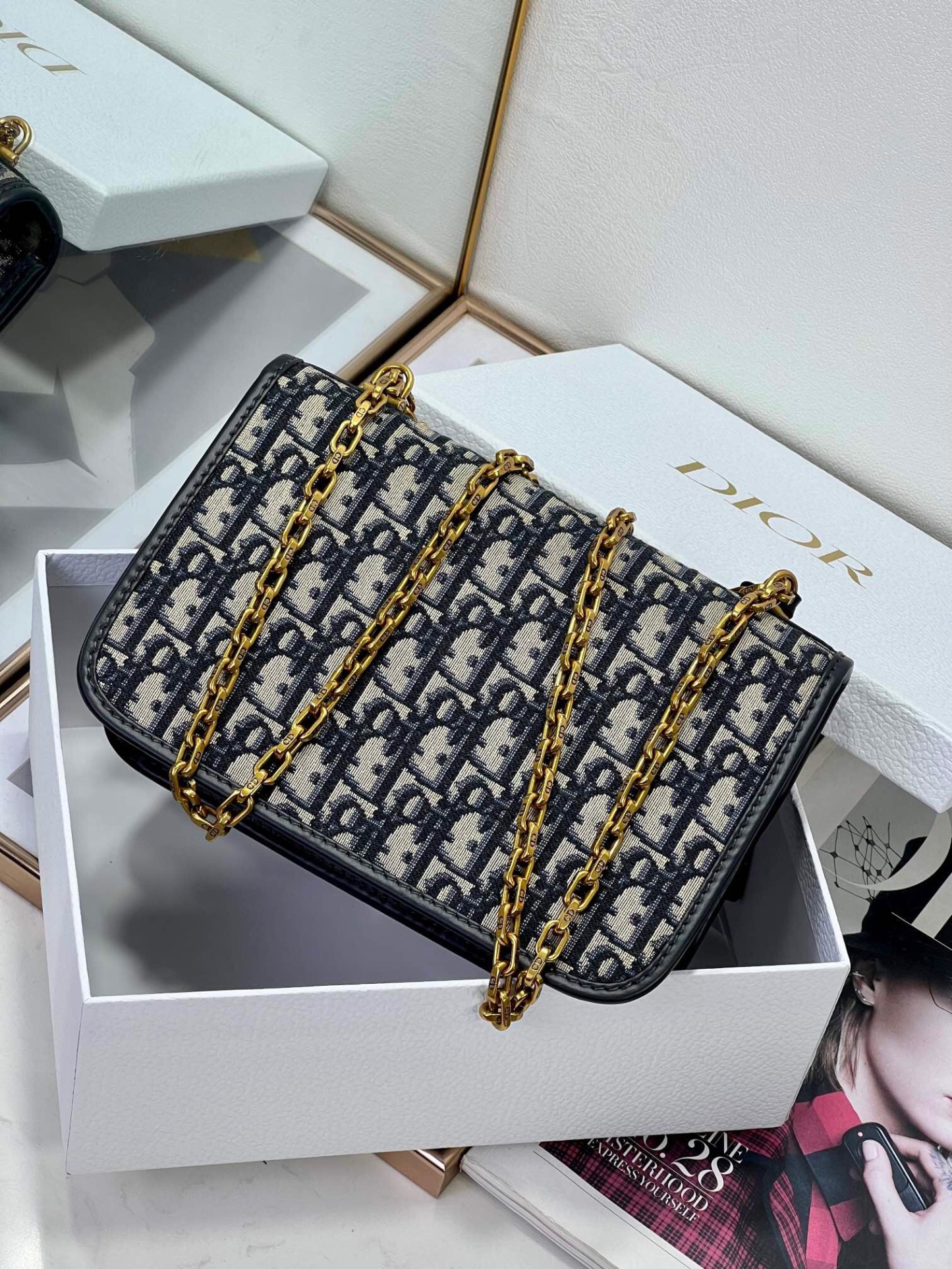 ディオール「Dior」 オブリーク キャビンバッグ