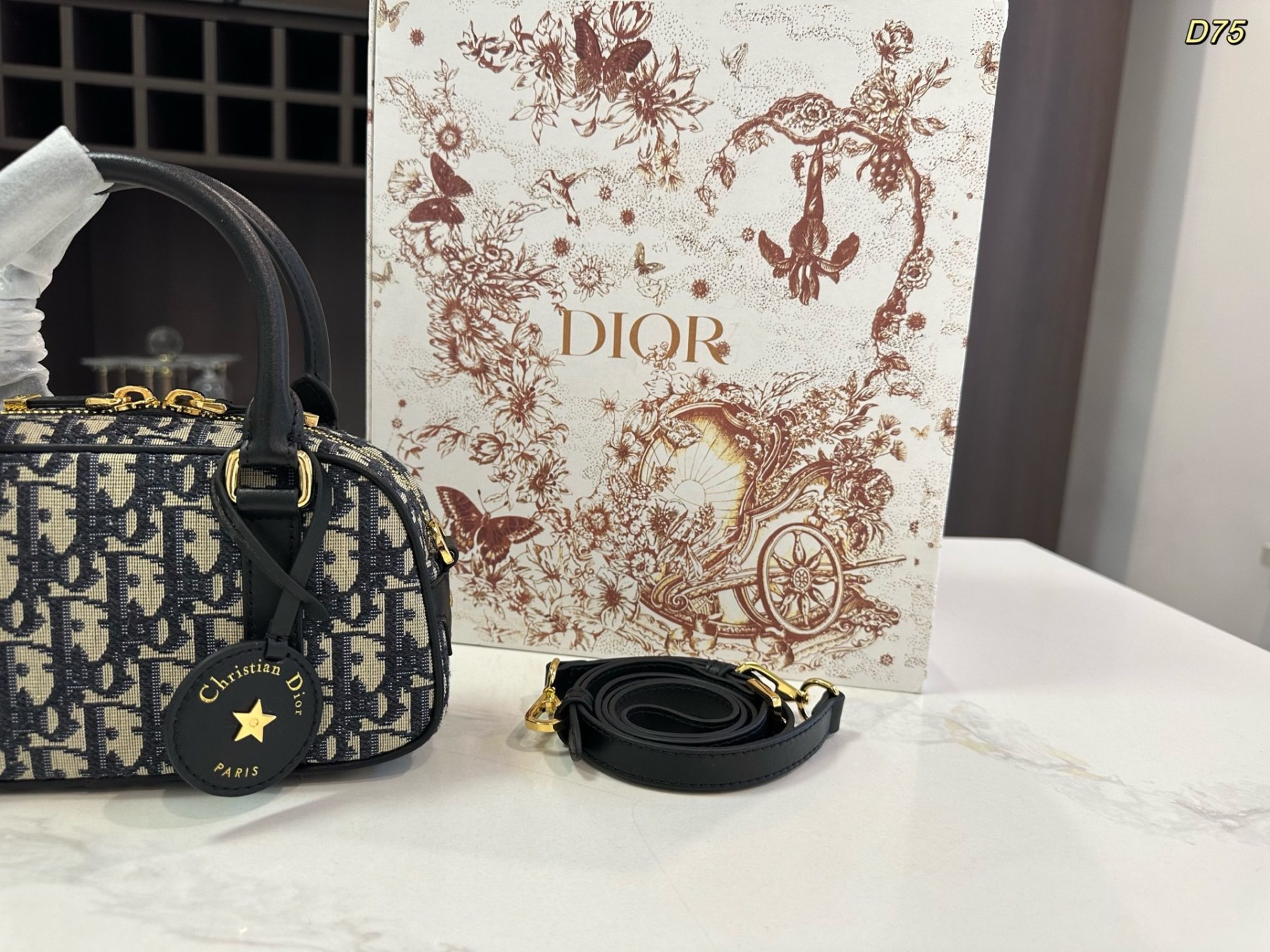 ディオール「Dior」Groove ボストンバッグ ショルダーバッグ