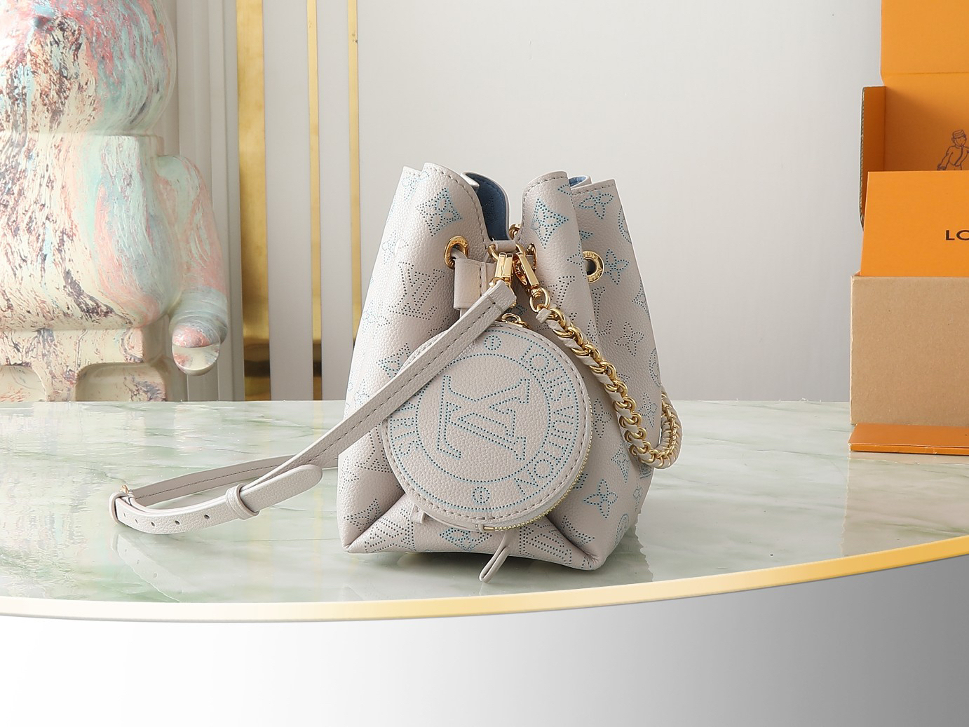 ルイ・ヴィトン「Louis Vuitton」BELLA バケットバッグ FLIGHT MODE コレクション