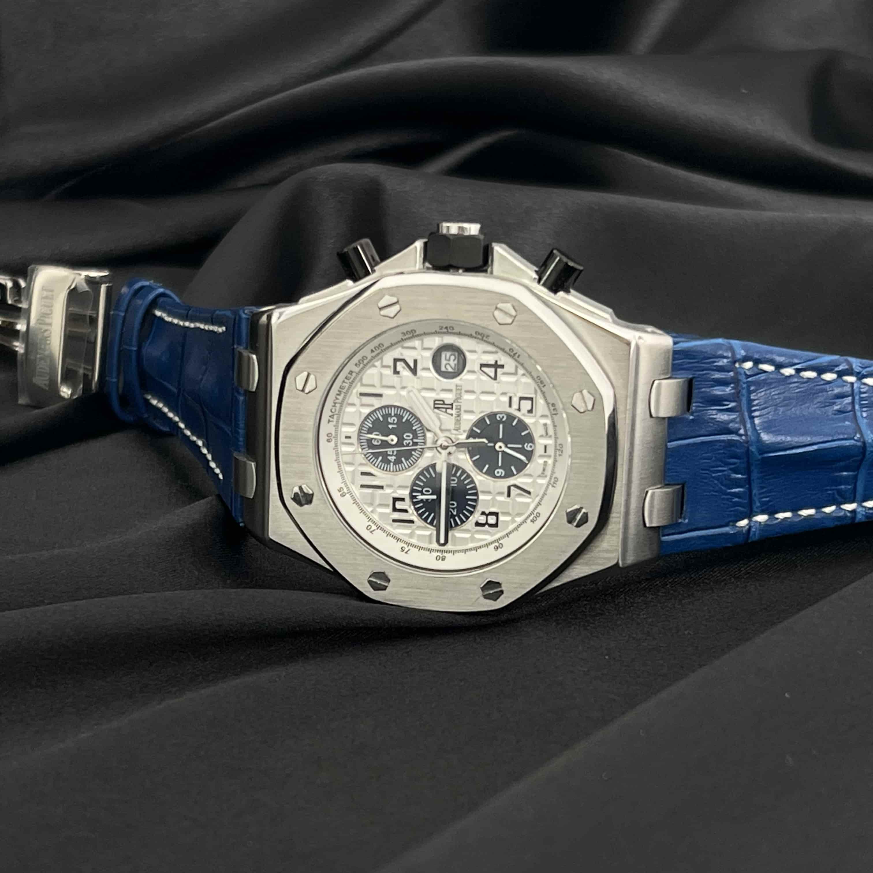 オーデマ ピゲ「Audemars Piguet」Royal Oak Offshore 264 ホワイトダイアル 腕時計43mm