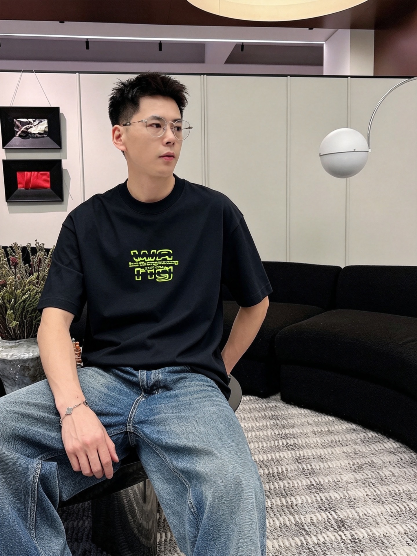 ジバンシィ「Givenchy」ジバンシィ ロゴプリントTシャツ / ショートスリーブ クルーネック