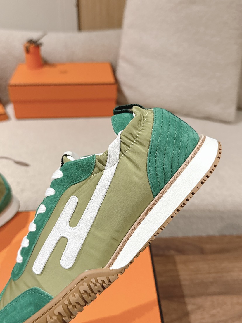 エルメス「Hermès」エルメス ガニーシューズ / レザースニーカー