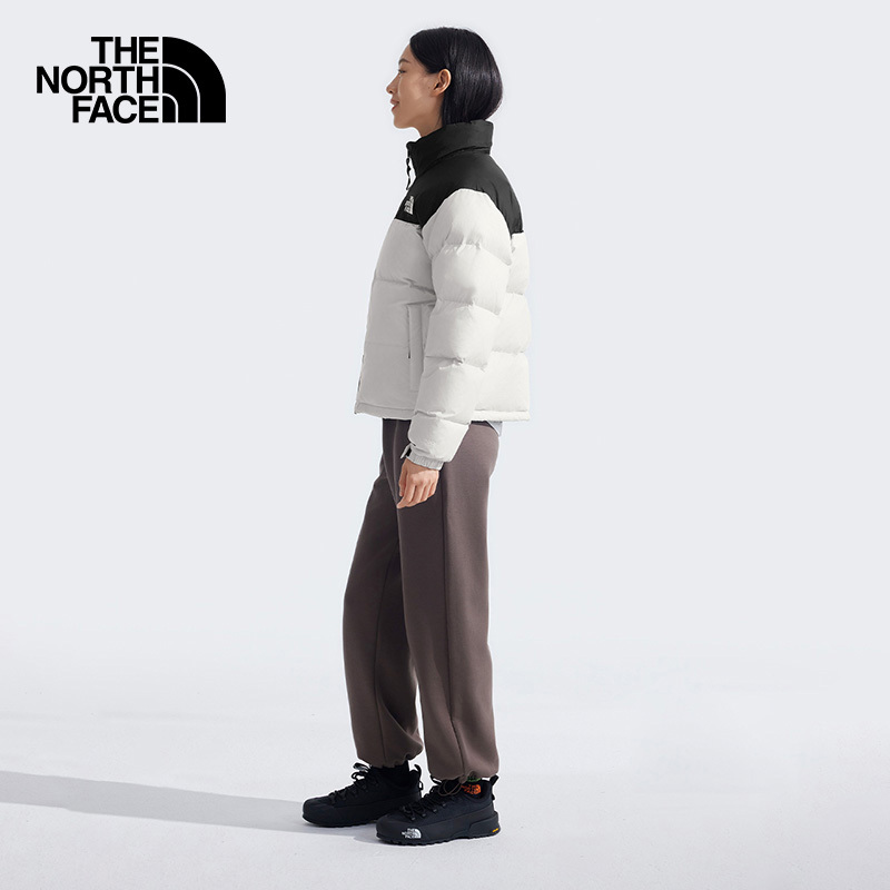 TheNorthFace 96 Nuptse トレンドブランドの女性用ホワイトグースダウンジャケット クラシックアイコン新モデル登場