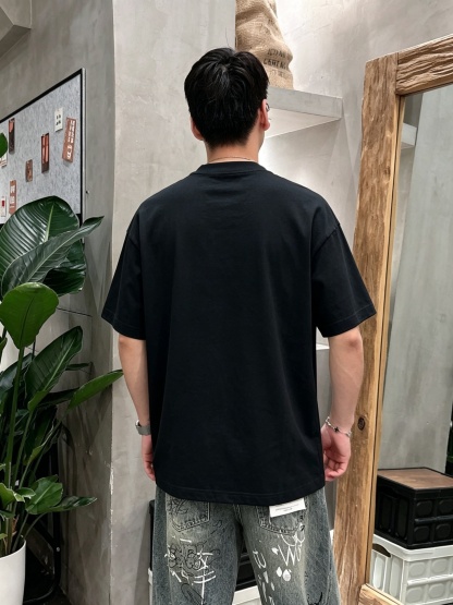 バーバリー「Burberry」ロゴプリントTシャツ / ショートスリーブ クルーネック