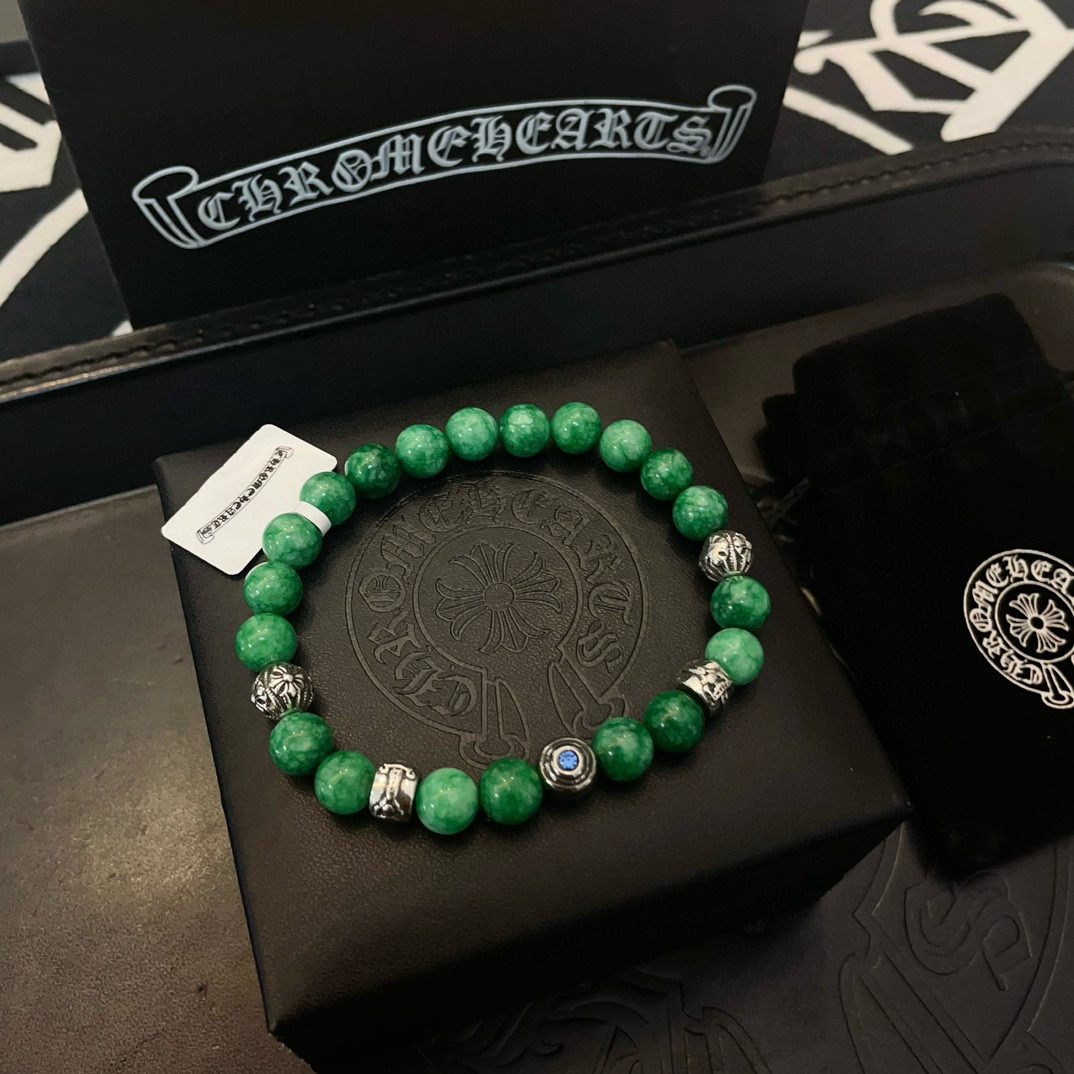 クロムハーツ「Chrome Hearts」ブレスレット - ヴィンテージ＆ロックテイスト ペア用