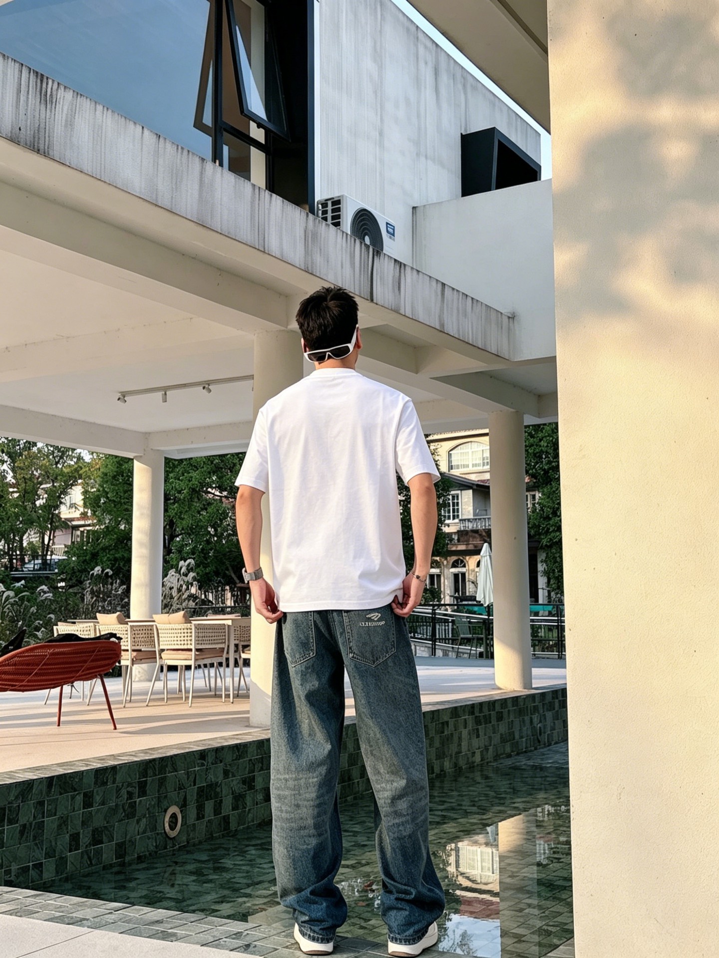 バーバリー「Burberry」ロゴプリントTシャツ / ショートスリーブ クルーネック