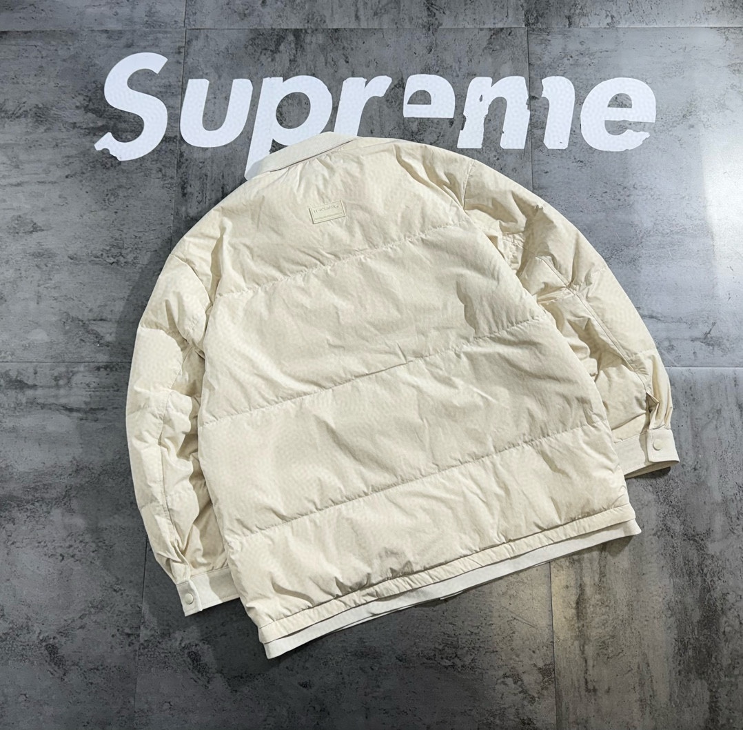 バレンシアガ「Balenciaga」‌冬季限定パッチワークカップルカジュアルダウンジャケット