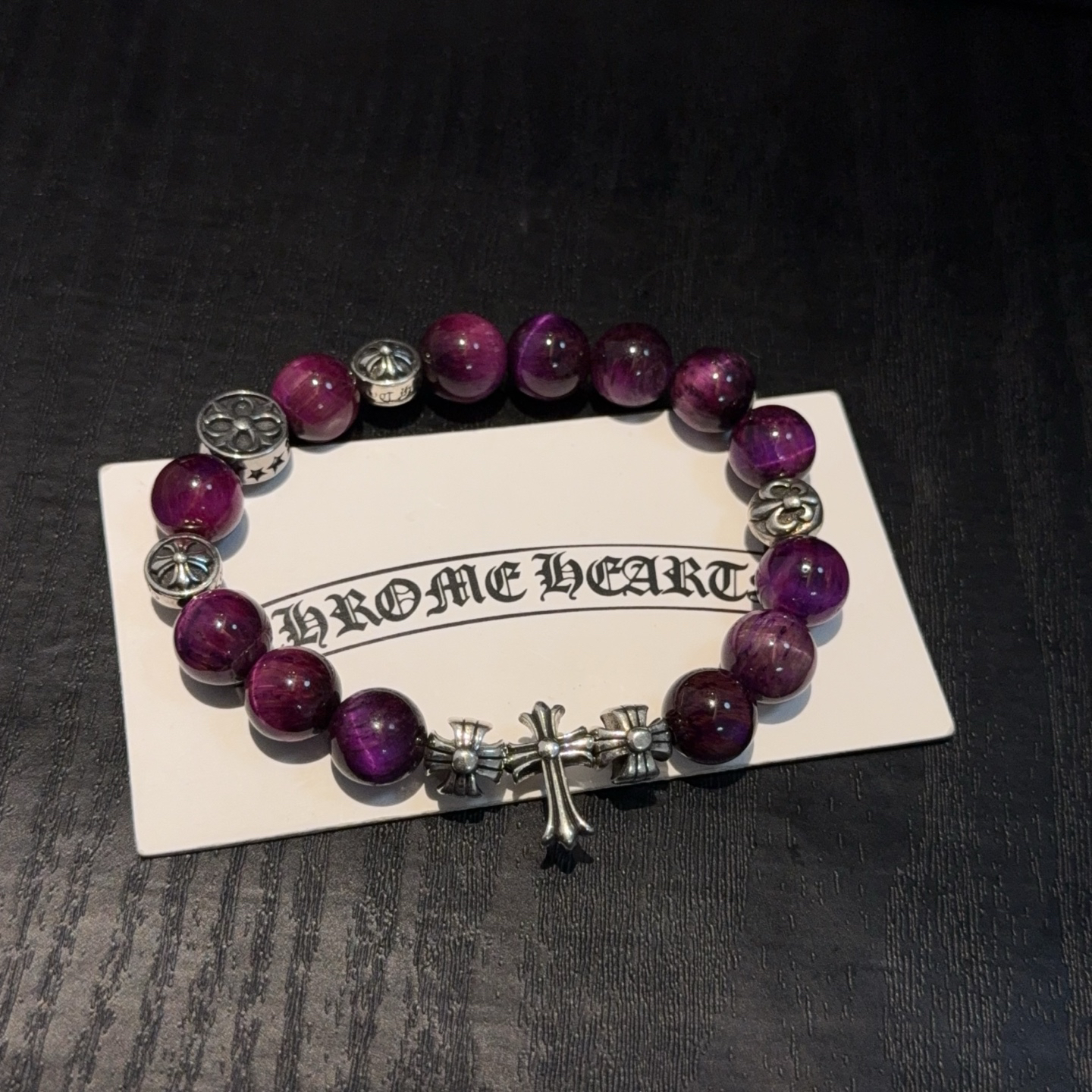 クロムハーツ「Chrome Hearts」ブレスレット - ヴィンテージ＆ロックテイスト ペア用