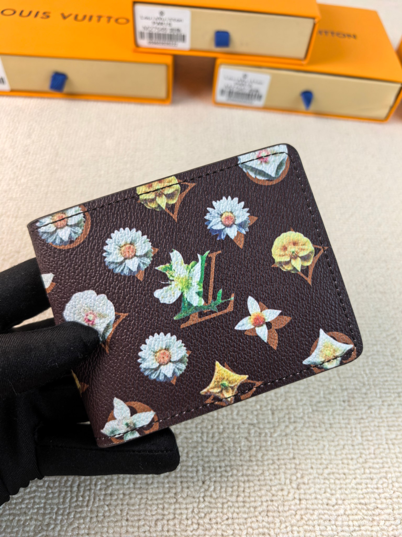 ルイ・ヴィトン「Louis Vuitton」ルイ・ヴィトン パスポートカバー Monogram フローラル / パスポートケース