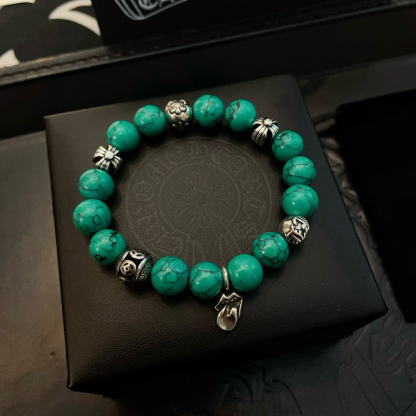 クロムハーツ「Chrome Hearts」ブレスレット - ヴィンテージ＆ロックテイスト ペア用