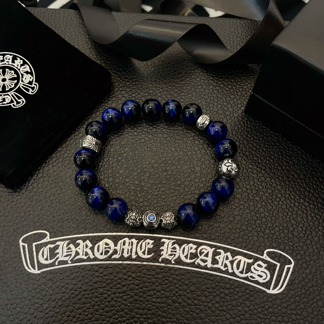クロムハーツ「Chrome Hearts」ブレスレット - ヴィンテージ＆ロックテイスト ペア用