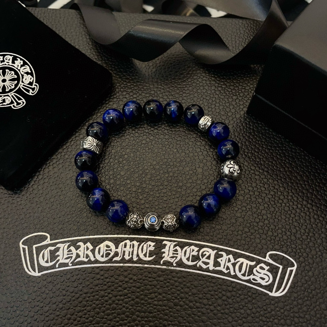 クロムハーツ「Chrome Hearts」ブレスレット - ヴィンテージ＆ロックテイスト ペア用