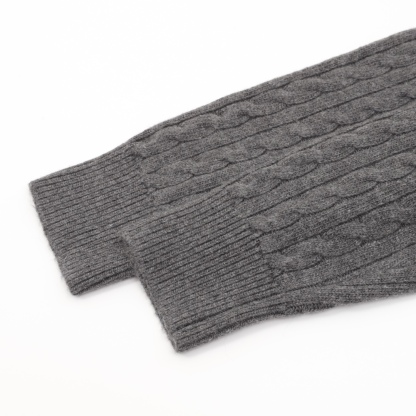 Moncler の軽くて裏地付きウール素材のジッパー付きダウンコート