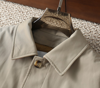 バーバリー「Burberry」秋冬 クイルティッドダウンジャケット