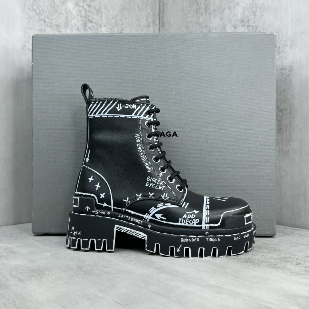 バレンシアガ「Balenciaga」バレンシアガ ブルドーザー ダービーシューズ / レザーダービー