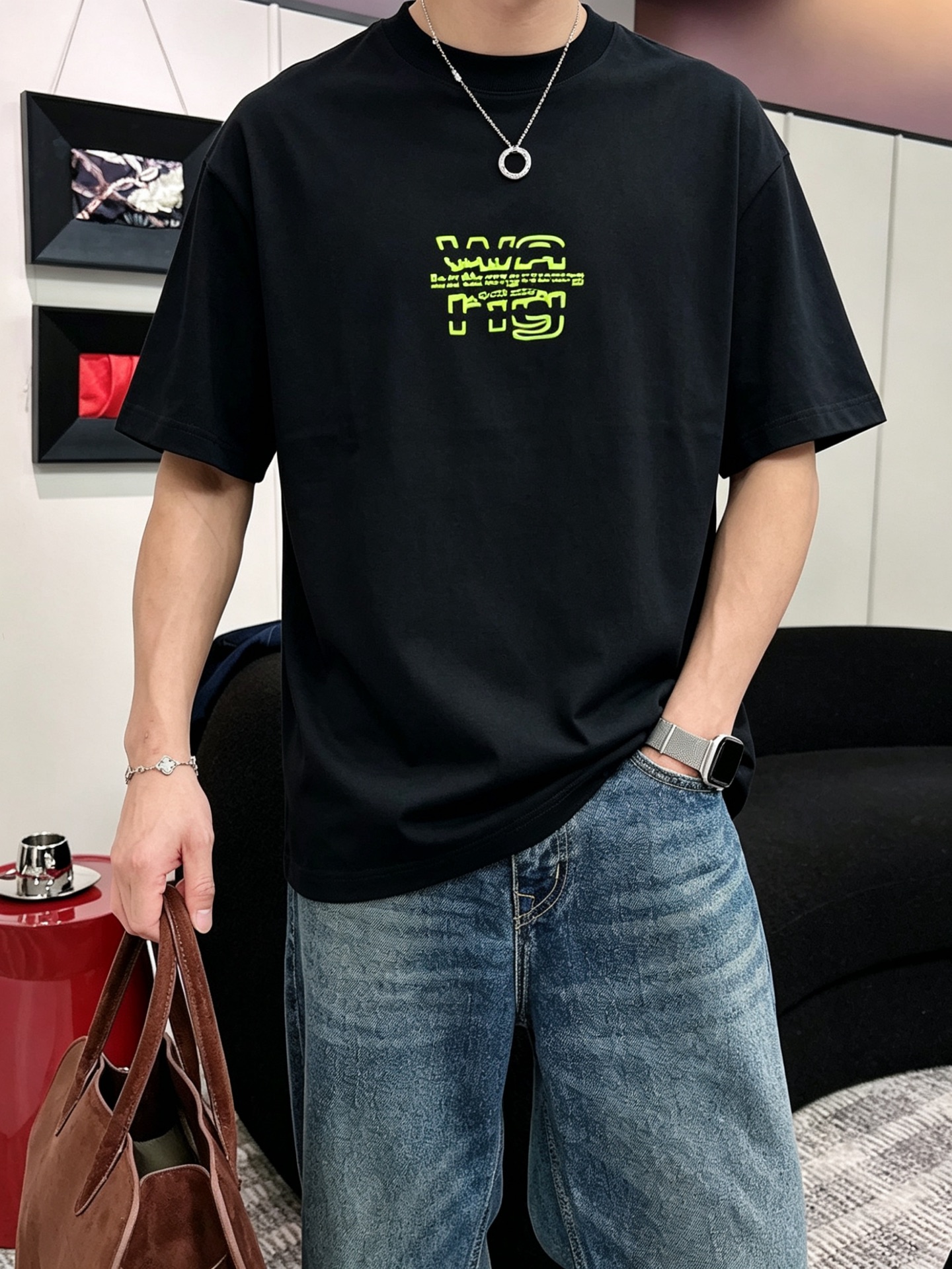 ジバンシィ「Givenchy」ジバンシィ ロゴプリントTシャツ / ショートスリーブ クルーネック