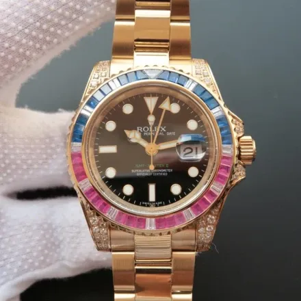 ロレックス「Rolex」オイスターパーペチュアル GMTマスター II 腕時計 40mm