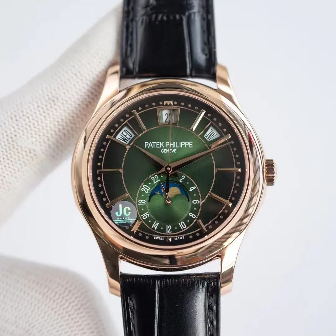パテック フィリップ「Patek Philippe」コンプリケイテッド クロノグラフ  メンズウォッチ40MM
