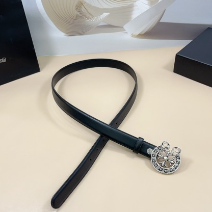 クロムハーツ「Chrome Hearts」ミニ ロゴ デタッチャブルベルト