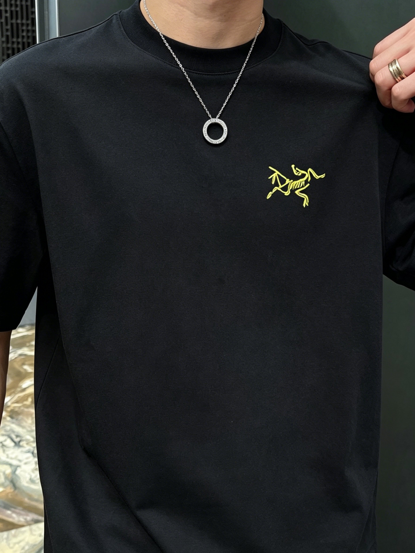 アークテリクス「ARC'TERYX」ロゴプリントTシャツ / ショートスリーブ クルーネック