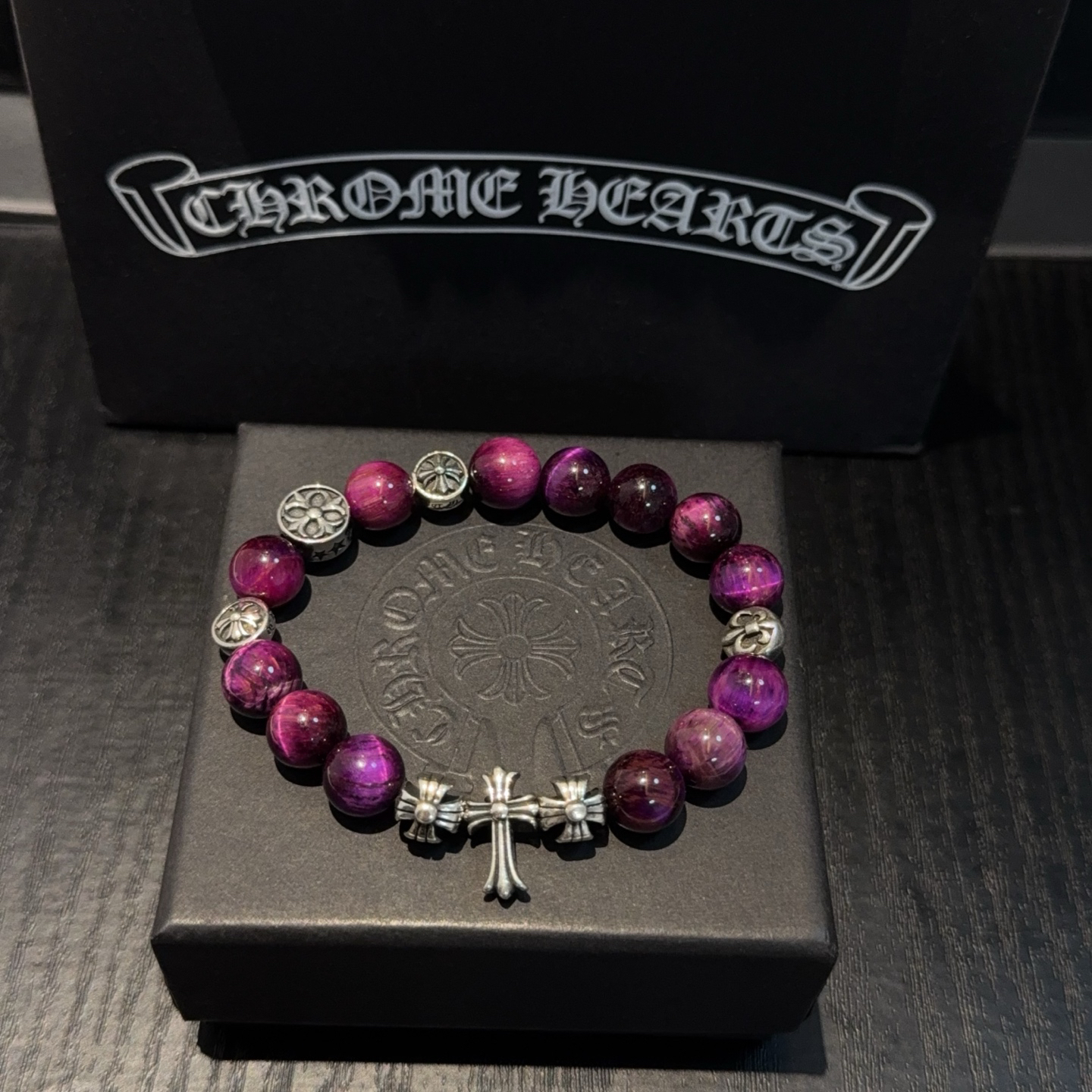 クロムハーツ「Chrome Hearts」ブレスレット - ヴィンテージ＆ロックテイスト ペア用