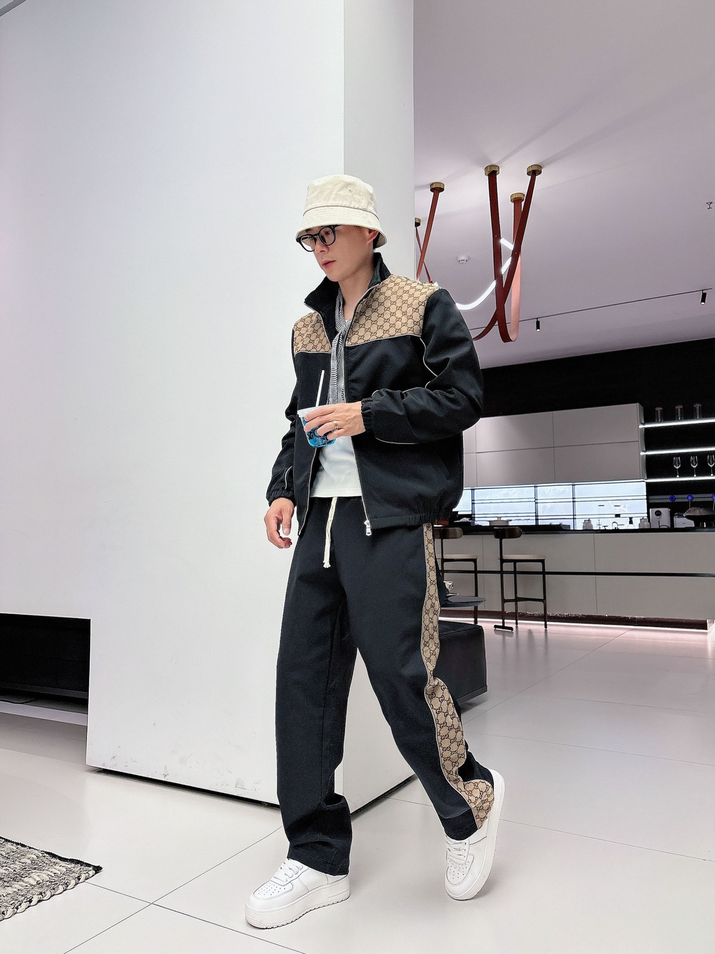 グッチ「Gucci」秋冬 メンズ カジュアルスポーツセット