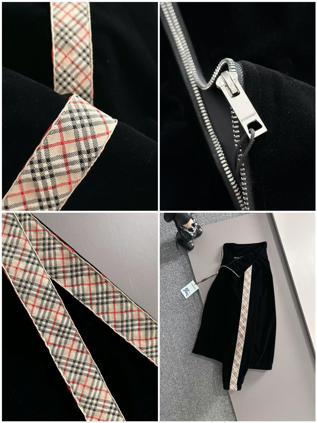 バーバリー「Burberry」秋冬 メンズカジュアルスポーツセット