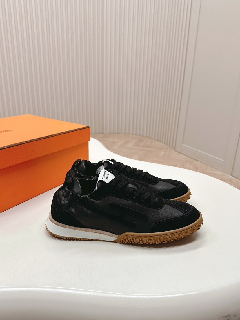 エルメス「Hermès」エルメス ガニーシューズ / レザースニーカー