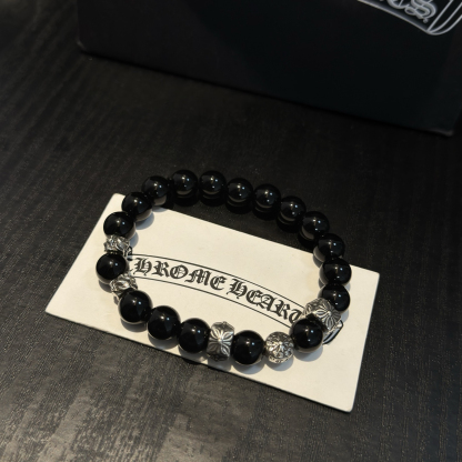 クロムハーツ「Chrome Hearts」ブレスレット - ヴィンテージ＆ロックテイスト ペア用