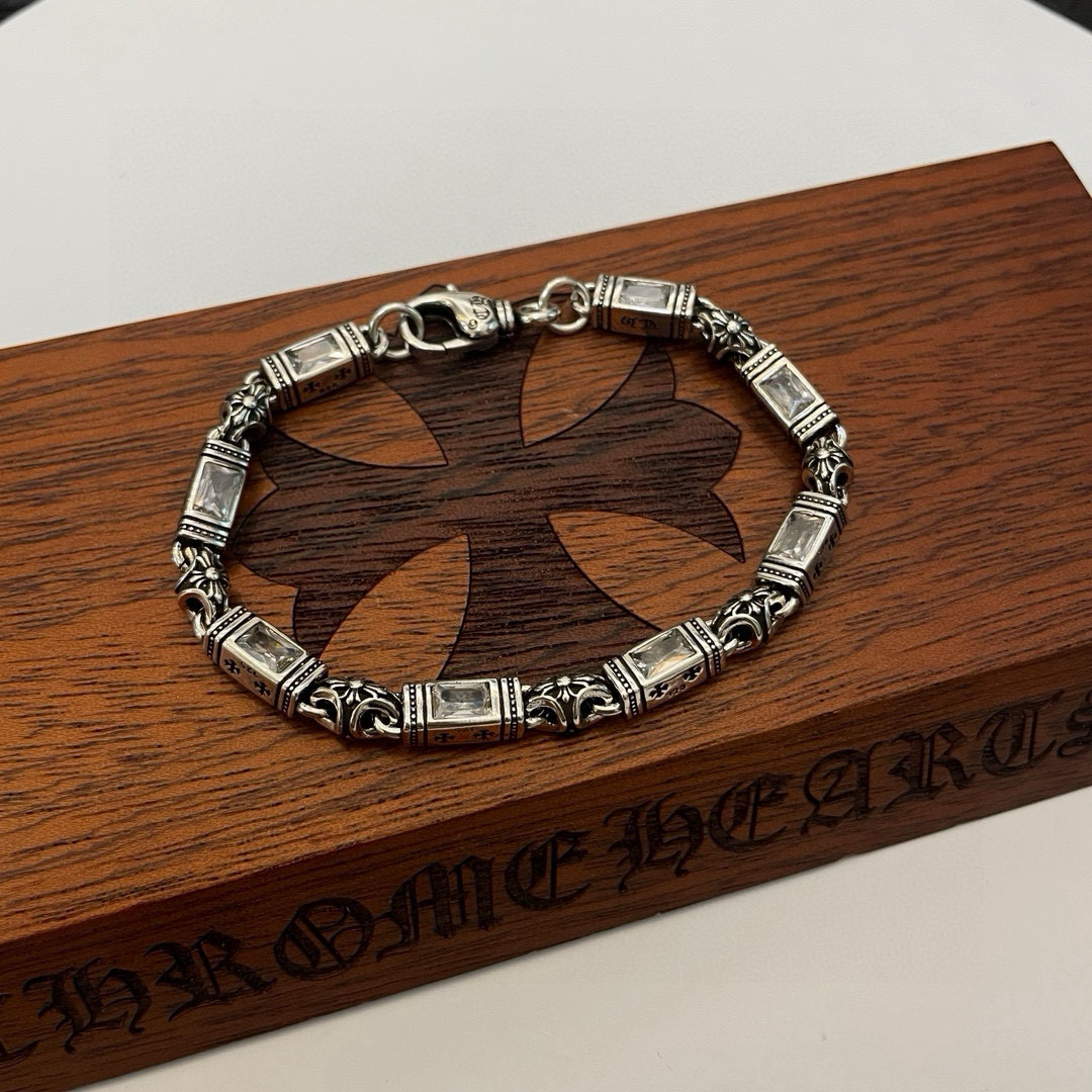 クロムハーツ「Chrome Hearts」ブレスレット - ヴィンテージ＆ロックテイスト ペア用