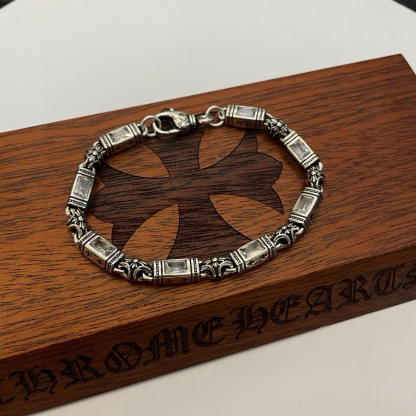クロムハーツ「Chrome Hearts」ブレスレット - ヴィンテージ＆ロックテイスト ペア用