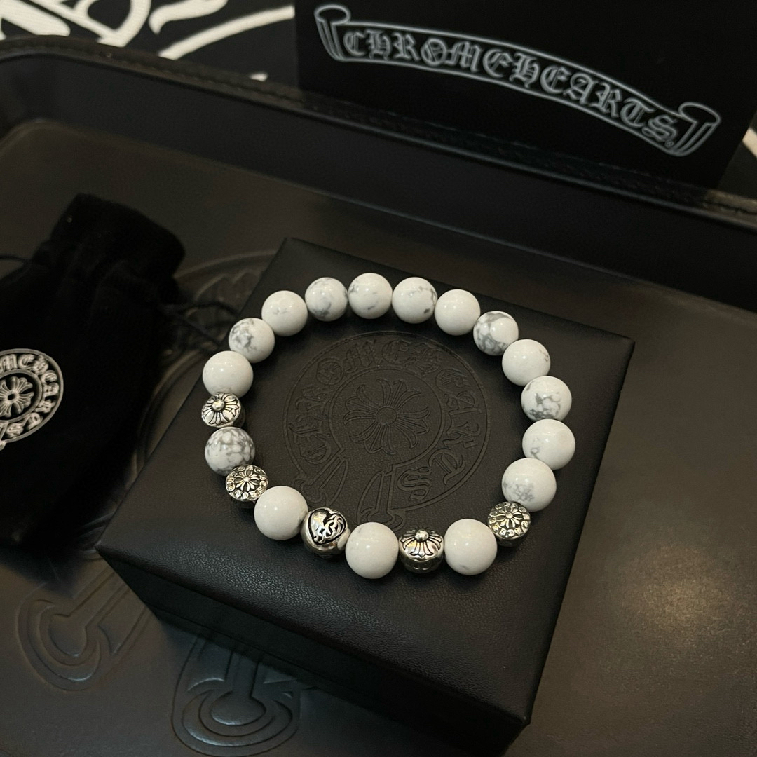 クロムハーツ「Chrome Hearts」ブレスレット - ヴィンテージ＆ロックテイスト ペア用