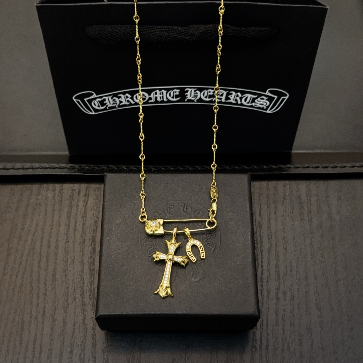 クロムハーツ「Chrome Hearts」シンプルペンダントネックレス - ユニセックス