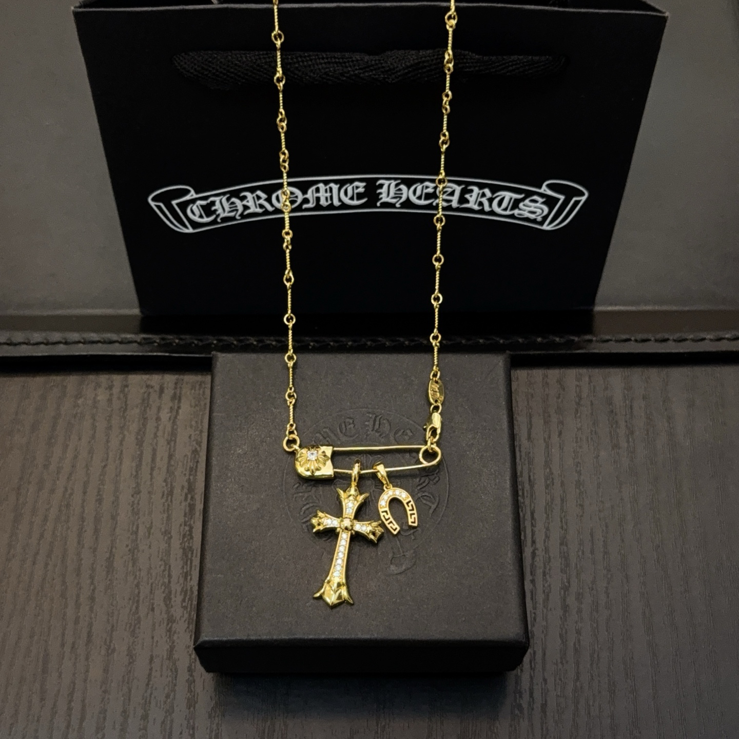 クロムハーツ「Chrome Hearts」シンプルペンダントネックレス - ユニセックス