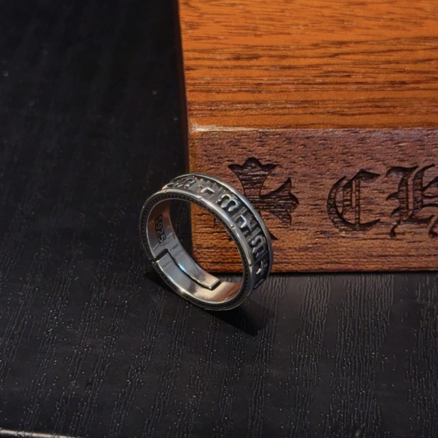 クロムハーツ「Chrome Hearts」クラシックヴィンテージ＆モダンリング - フリーサイズ