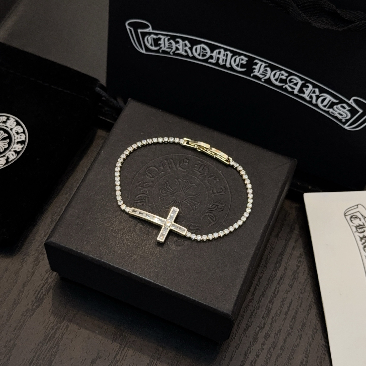 クロムハーツ「Chrome Hearts」ブレスレット - ヴィンテージ＆ロックテイスト ペア用