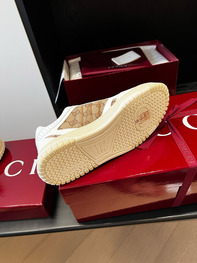 グッチ「Gucci」グッチ バスケットスタイル スニーカー / レザースニーカー